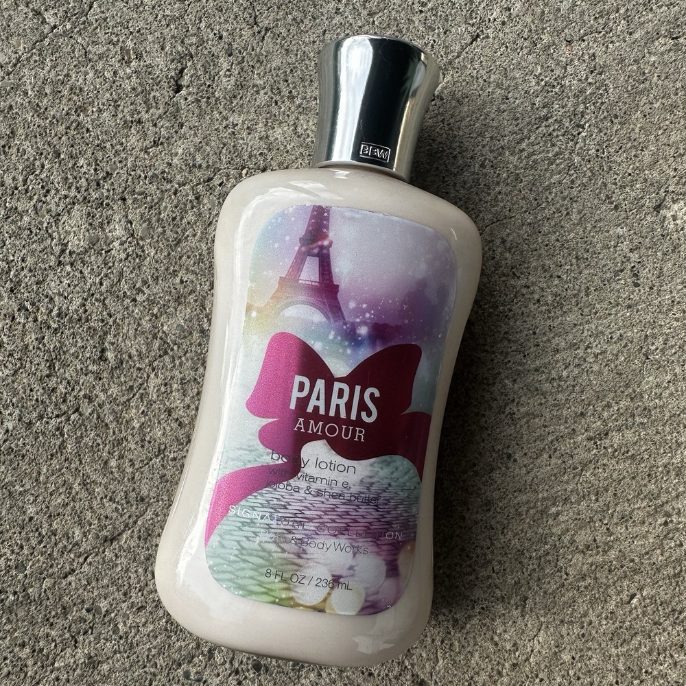 Bath & Body Works Paris Amour Body Lotion 8oz Retired Scent Signature NEW